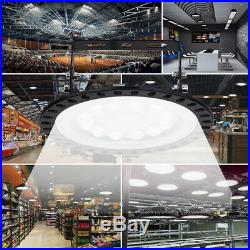 10X 500W UFO LED High Bay Light Super Bright Factory Warehouse Shop GYM Lighting