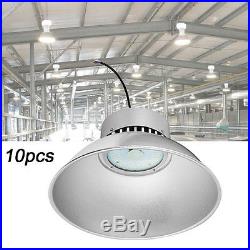10X 50W Watt LED High Bay Light Lamp Warehouse Shed Factory Industry Fixture