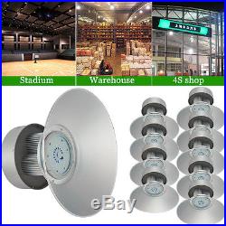 10× 150Watt LED High Bay Light White Lamp Lighting Shed Factory Industry Fixture