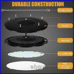 10 PACK Warehouse 100W UFO LED High Bay Light Led Shop Industrial Fixture Bright