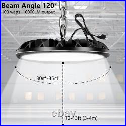 10 Pack 100W UFO LED High Bay Light Shop Warehouse Industrial Factory Commercial