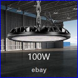 10 Pack 100W UFO LED High Bay Light Shop Warehouse Industrial Factory Commercial