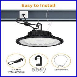 10 Pack 100W UFO Led High Bay Light Factory Warehouse Commercial Led Shop Lights