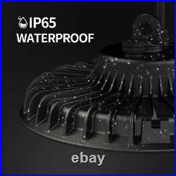 10 Pack 100W UFO Led High Bay Light Factory Warehouse Commercial Light Fixture