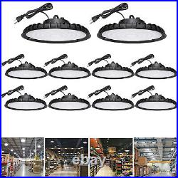 10 Pack 100W UFO Led High Bay Light Gym Warehouse Industrial Factory Shop Light