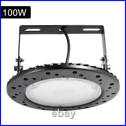 10 Pack 100W UFO Led High Bay Light Warehouse Factory Commercial Light Fixtures