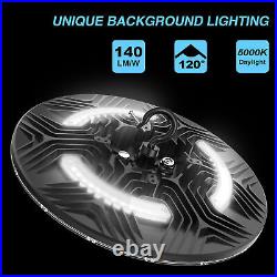 10 Pack 150W UFO LED High Bay Light Garage Commercial Warehouse Shop Lighting UL