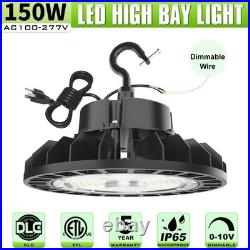 10 Pack 150W UFO LED High Bay Light, Plug & Play Lighting for Warehouse Workshop