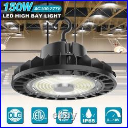 10 Pack 150W UFO LED High Bay Light, Plug & Play Lighting for Warehouse Workshop
