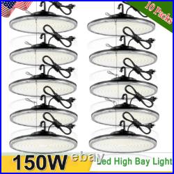 10 Pack 150W UFO LED High Bay Light Shop Industrial Commercial Factory Warehouse