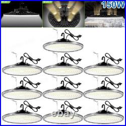 10 Pack 150W UFO LED High Bay Light Shop Industrial Commercial Factory Warehouse