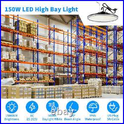 10 Pack 150W UFO LED High Bay Light Shop Industrial Commercial Factory Warehouse