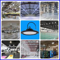 10 Pack 200W UFO LED High Bay Light Gym Warehouse Industrial Shop Garage Light