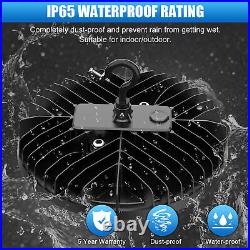 10 Pack 200W UFO LED High Bay Light Shop Fixture Warehouse Gym Industrial Lamp