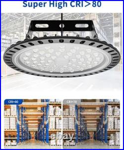10 Pack 200W UFO LED High Bay Light Shop Industrial Commercial Factory GYM LAMP