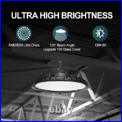 10 Pack 200W UFO LED High Bay Light Shop Industrial Commercial Factory Warehouse