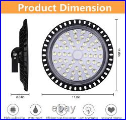 10 Pack 200W UFO LED High Bay Light Warehouse Industrial Factory Shop Shed Lamp
