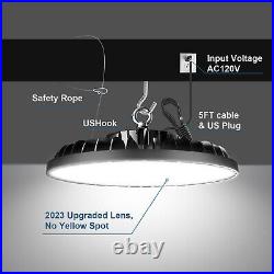 10 Pack 200W UFO Led High Bay Light Commercial Industrial Warehouse Shop Lights