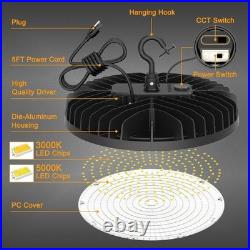 10 Pack 240W UFO LED High Bay Light Commercial Shop Lights Dimmable 4500K5700K