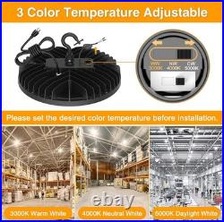 10 Pack 240W UFO LED High Bay Light Commercial Shop Lights Dimmable 4500K5700K