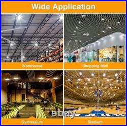 10 Pack 240W UFO LED High Bay Light Commercial Shop Lights Dimmable 4500K5700K
