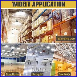 KOMINT 240W UFO LED High Bay Light – 5000K Daylight, 36,000 Lumens, 1-10V Dimmable, IP65 – For Warehouse/Shop/Industrial