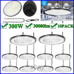 10 Pack 300W Led UFO High Bay Light 300 Watts Commercial Factory Warehouse Light 10 Pack 300W Led UFO High Bay Light 300 Watts Commercial Factory Warehouse Light