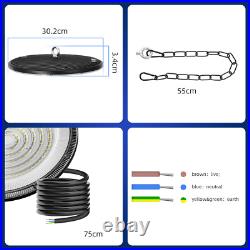 10 Pack 300W Led UFO High Bay Light 300 Watts Commercial Factory Warehouse Light