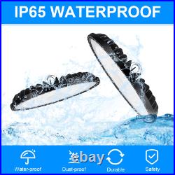10 Pack 300W Led UFO High Bay Light Warehouse Commercial Industrial Shop Lights