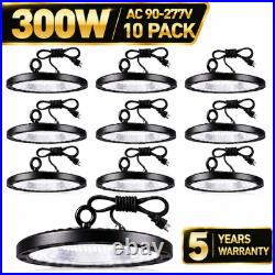 10 Pack 300W UFO LED High Bay Light Industrial Warehouse Commercial Shop Fixture 10 Pack 300W UFO LED High Bay Light Industrial Warehouse Commercial Shop Fixture
