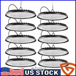 10-Pack 300W UFO LED High Bay Light Shop Industrial Commercial Factory Warehouse