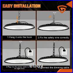 10-Pack 300W UFO LED High Bay Light Shop Industrial Commercial Factory Warehouse