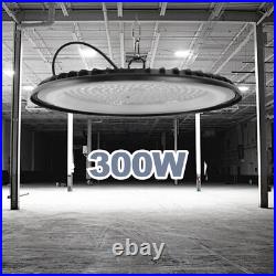 10 Pack 300W UFO LED High Bay Light Shop Industrial Commercial Factory Warehouse