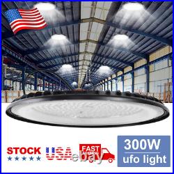 10 Pack 300W UFO LED High Bay Light Shop Industrial Commercial Factory Warehouse