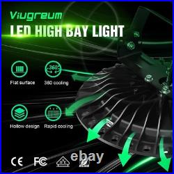 10 Pack 300W UFO LED High Bay Lights Ultra Thin LED Warehouse Lighting Shop Area