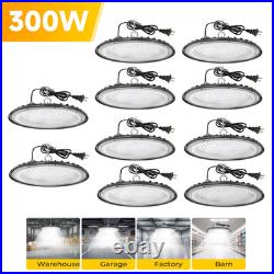 10 Pack 300W UFO Led High Bay Light Commercial Industrial Factory Led Shop Light