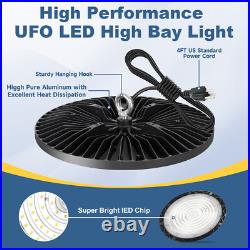 10 Pack 300W UFO Led High Bay Light Commercial Industrial Warehouse Shop Light