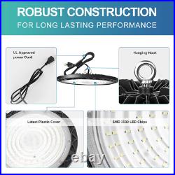 10 Pack 300W UFO Led High Bay Light Commercial Industrial Warehouse Shop Light
