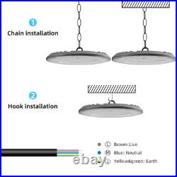10 Pack 300W UFO Led High Bay Light Factory Warehouse Commercial Led Shop Lights