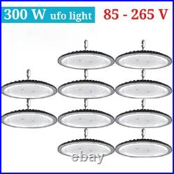 10 Pack 300W UFO Led High Bay Light Industrial Commercial Factory Led Shop Light