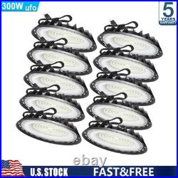10 Pack 300W UFO Led High Bay Light Industrial Commercial Warehouse Shop Lights