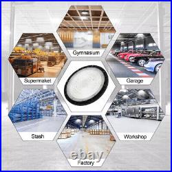 10 Pack 300W UFO Led High Bay Light Warehouse Factory Commercial Light Fixtures