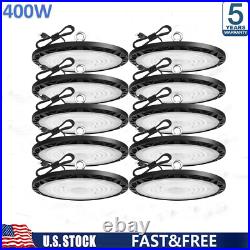 10 Pack 400W UFO Led High Bay Light Factory Warehouse Commercial Led Shop Light