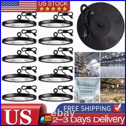 10 Pack 500W UFO LED High Bay Light Industrial Factory Warehouse Shop Commercial