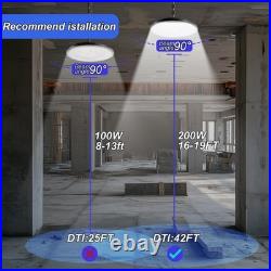 10 Pack 500W UFO LED High Bay Light Industrial Factory Warehouse Shop Commercial