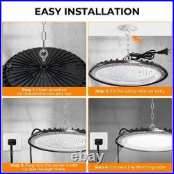 10 Pack 500W UFO LED High Bay Light Shop Industrial Commercial Factory Warehouse