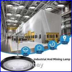 10 Pack 500W UFO LED High Bay Light Shop Industrial Commercial Factory Warehouse
