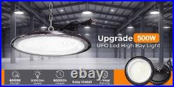 10 Pack 500W UFO LED High Bay Light Shop Industrial Commercial Factory Warehouse