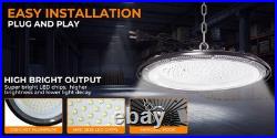 10 Pack 500W UFO LED High Bay Light Shop Industrial Commercial Factory Warehouse