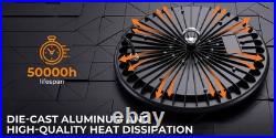 10 Pack 500W UFO LED High Bay Light Shop Industrial Commercial Factory Warehouse